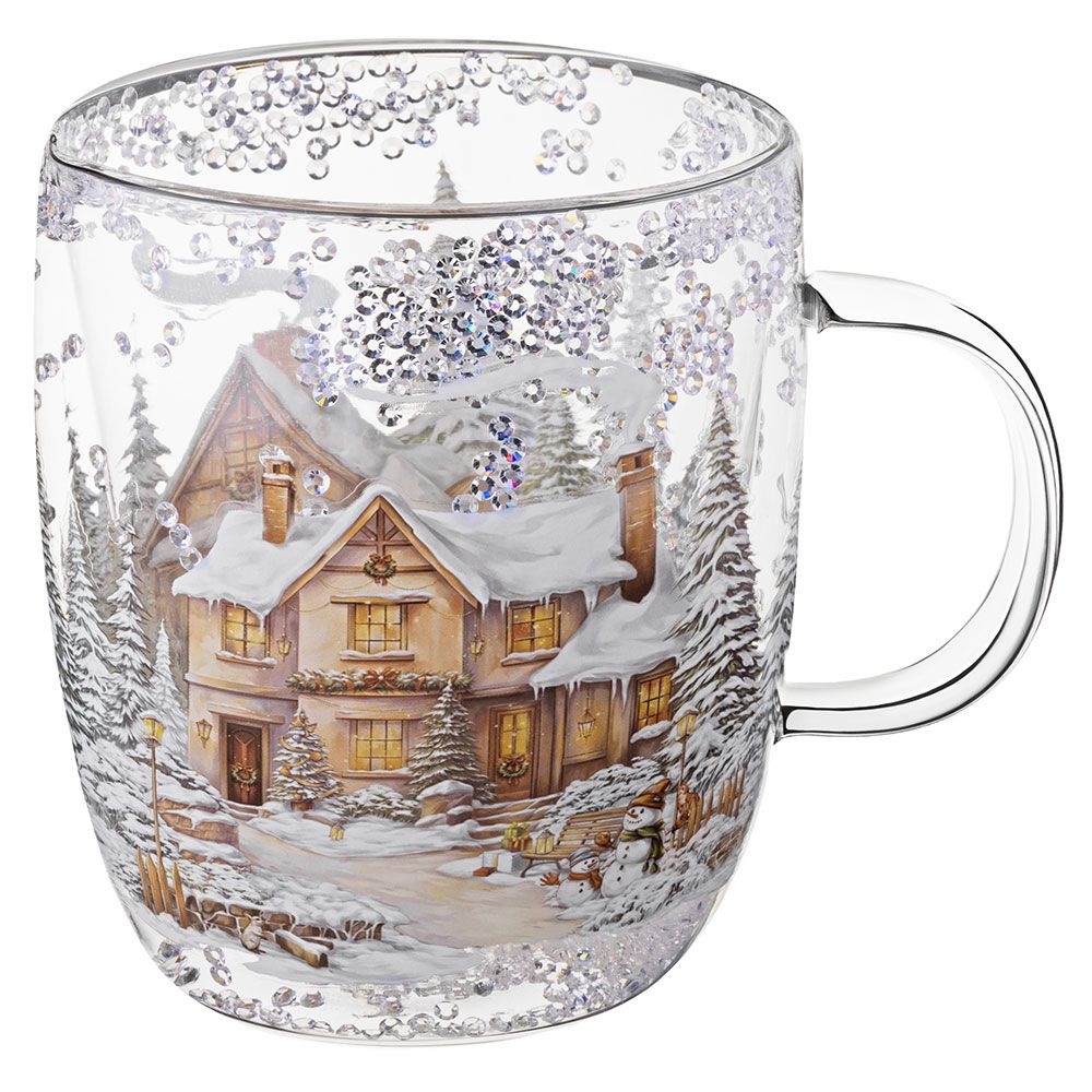 КРУЖКА С ДВОЙНЫМИ СТЕНКАМИ "НАКАНУНЕ РОЖДЕСТВА" 410 МЛ