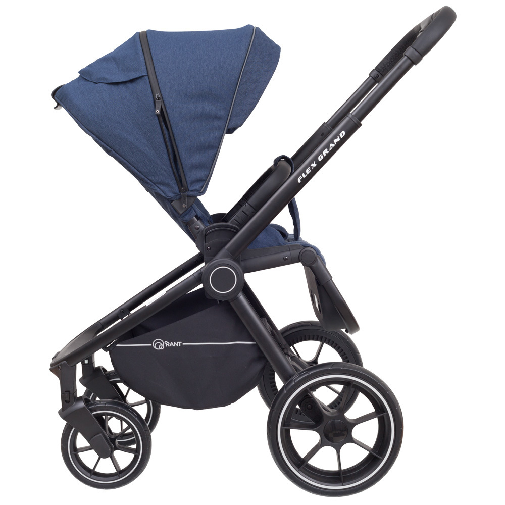 Коляска детская "FLEX GRAND" (2в1) RA065 Jeans Blue