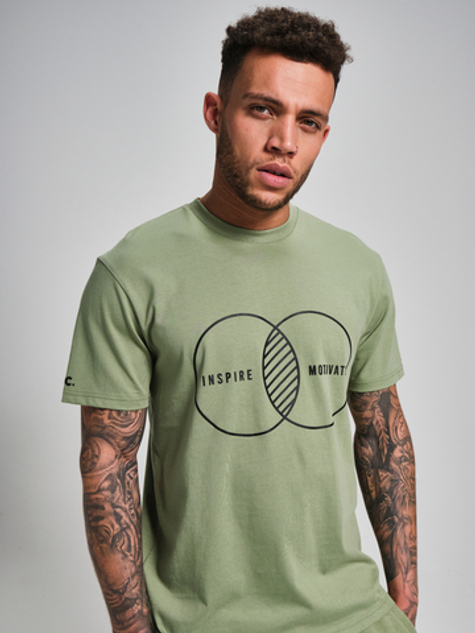 Футболка мужская ORIGINAL CREATOR INSPIRE T-SHIRT, Светло-зеленый