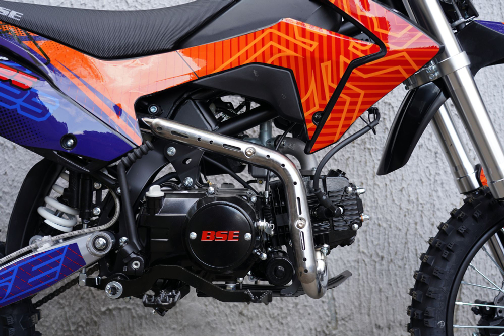 Питбайк BSE EX 17/14 Blue Orange Ant