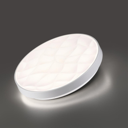7672/DL PALE SN 000 Светильник пластик/белый LED 48Вт 4000К D380 IP43 GITUM