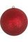 Шар из пенополистирола с блестками Искристый 25 см., красный, ПромЕлка (SHI-250RED)