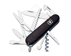 Нож многофункциональный Victorinox Huntsman 91 мм, Black