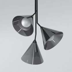 Подвесная люстра Eurosvet Enigma 70161/3 черный