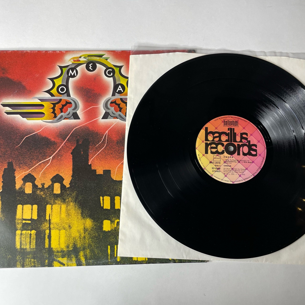 Винтажная виниловая пластинка LP Omega (Германия 1975)