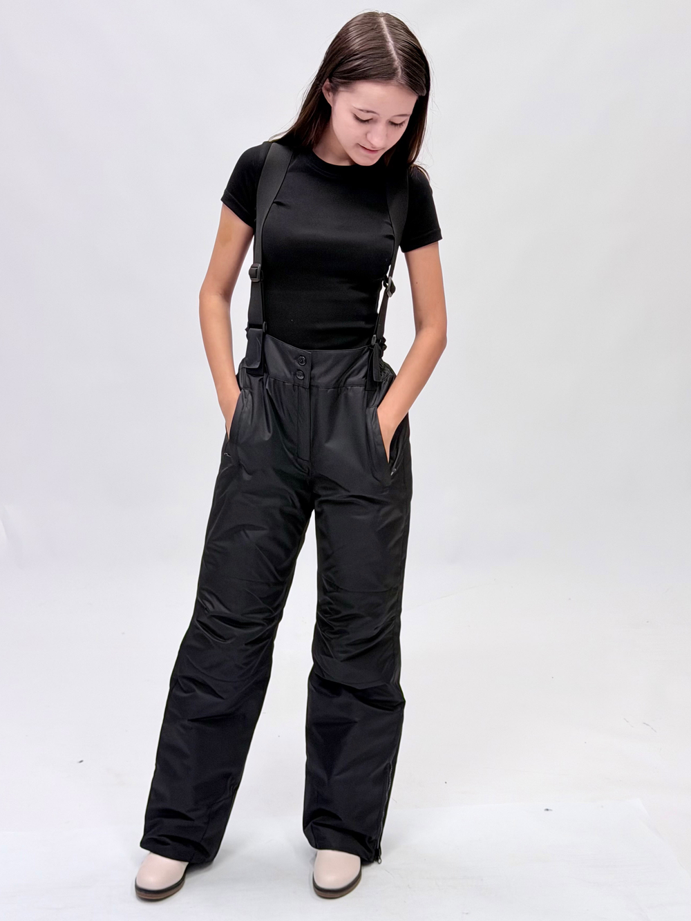 Полукомбинезон зимний мембрана для девочки 10-17 лет Милашка Сьюзи