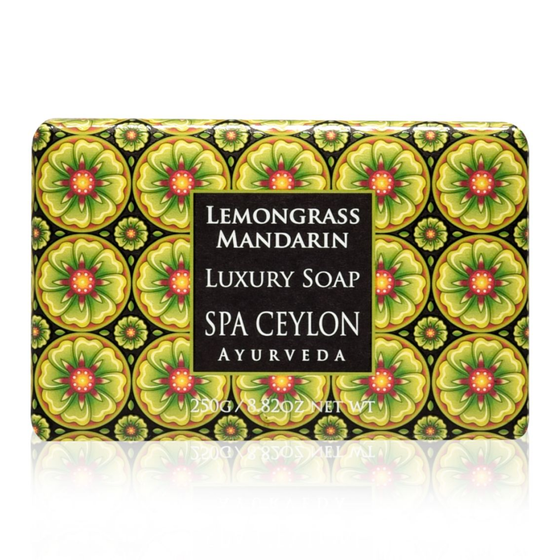 Роскошное мыло "ЛЕМОНГРАСС И МАНДАРИН" 250гр