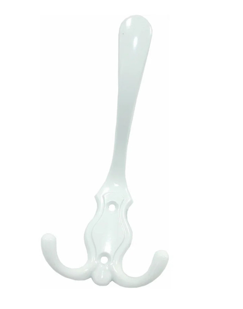 Вешалка-крючок №49 белый (50шт/уп)