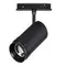 ST357.436.20 Магнитный трековый светильник ZOOM Черный LED 1*20W 3000K Lm Ra90 10-55° IP20 D60xH170 СКАЙЛАЙН 48V