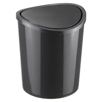 Контейнер для мусора настольный 1.6л Графитовый