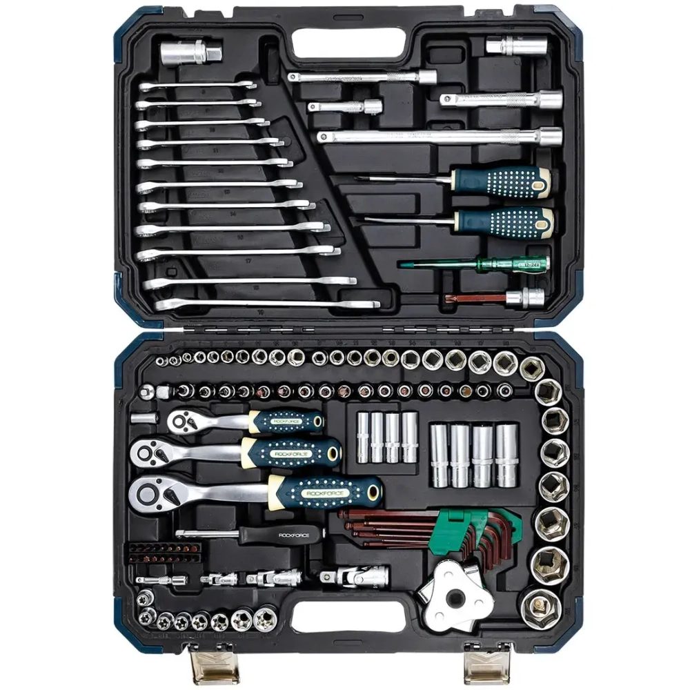 Набор инструментов 121пр. 1/4'', 1/2'',3/8''( 6гр.) RockFORCE LIGHT RF LIGHT-41212-5
