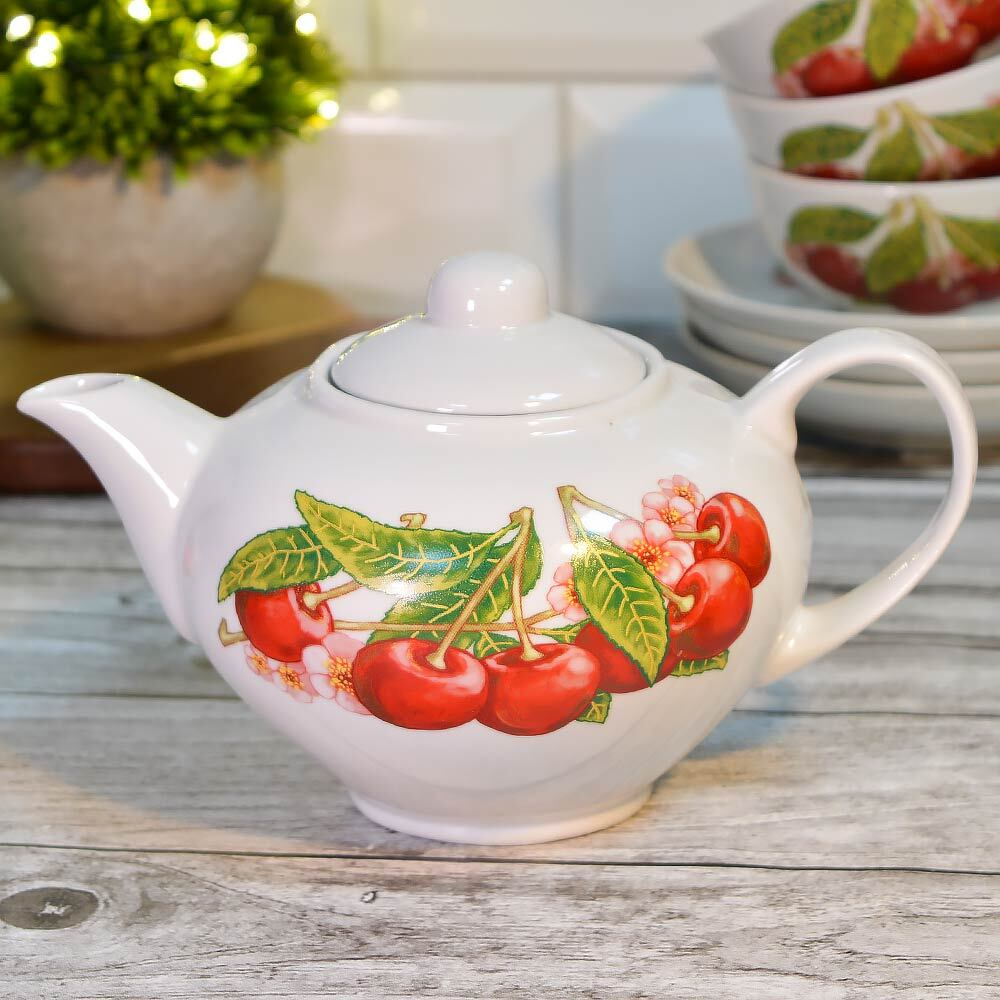 Чайный сервиз 14 предметов Вишня Дачный