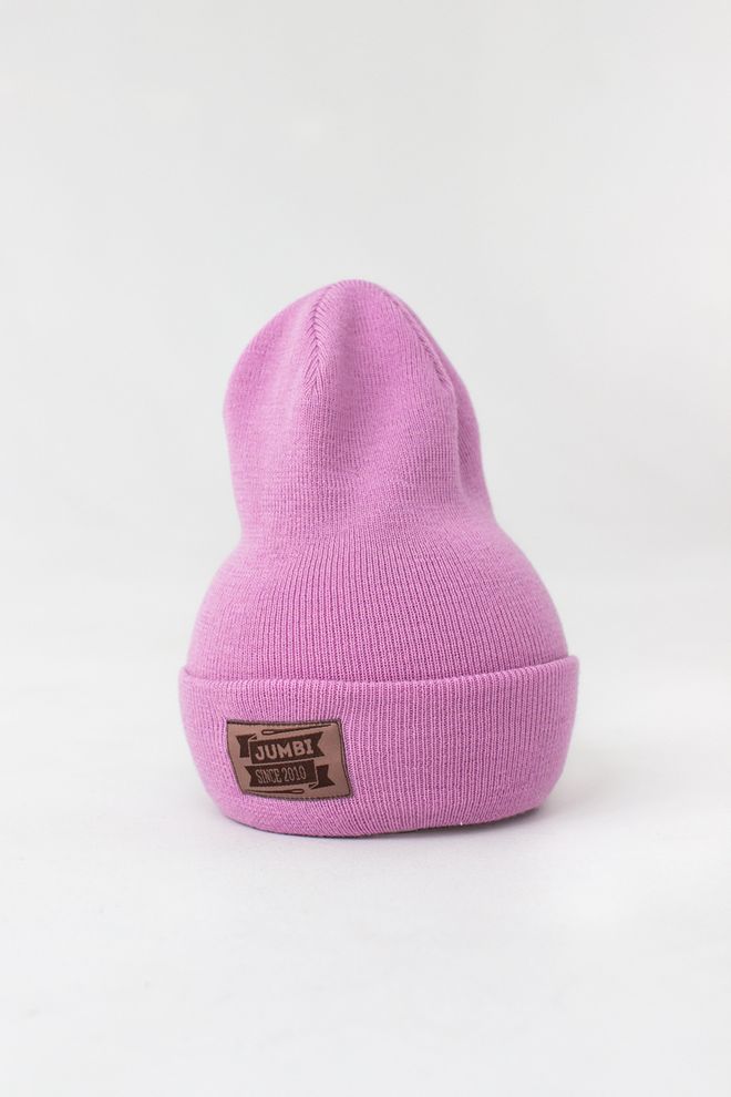Шапка весенняя/осенняя вязаная КИКИ(Сирень)