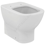 Унитаз приставной универсальный выпуск без сиденья белый TESI AquaBlade Ideal Standard T007701