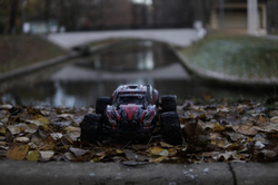 Радиоуправляемый монстр Remo Hobby Mmax синий 4WD RTR масштаб 1:10 2.4G - RH1031-BLUE