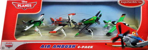 Набор из 4-х самолетов "Воздушная засада"