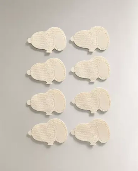 ZARA HOME НАКЛЕЙКИ ДЛЯ ВАННОЙ КОМНАТЫ CHILDREN'S NON-SLIP PEANUTS™ (УПАКОВКА ИЗ 8 НАКЛЕЙКИ), РАЗНОЦВЕТНЫЙ