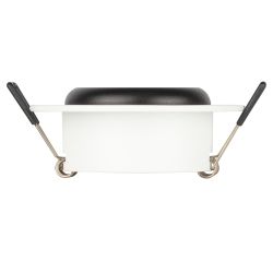 Светильник встраиваемый алюминиевый ЭРА KL109 WH/BK под лампу MR16 GU5.3 белый/черный матовый | Алюминиевые встраиваемые светильники