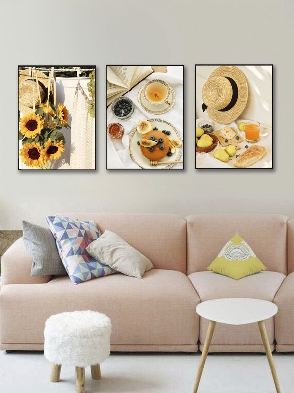 Набор постеров 50х70 пикник 3 шт арт 156284154 ТТН 246259098