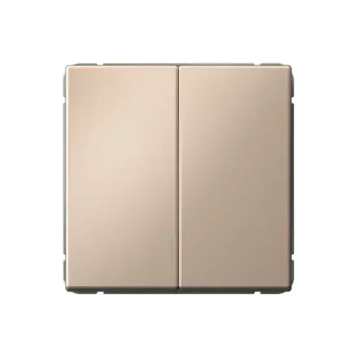 ARTGALLERY 2-клавишный ВЫКЛЮЧАТЕЛЬ, 10АХ, механизм, быстрозажим. клем., ПЕСОЧНЫЙ