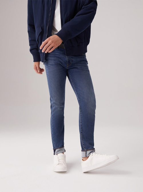 Мужские джинсы Levi's 512 Slim Taper 28833-1438, Утепленные