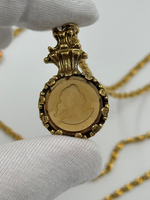 Многоярусная цепь с подвеской Goldette