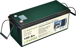 Аккумулятор BaiTech LiFePO4 2560Wh 25,6В 100А