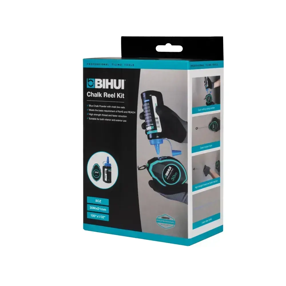 Разметочный шнур 30м с мелом BIHUI, арт.CTCAKK2 (оригинал)