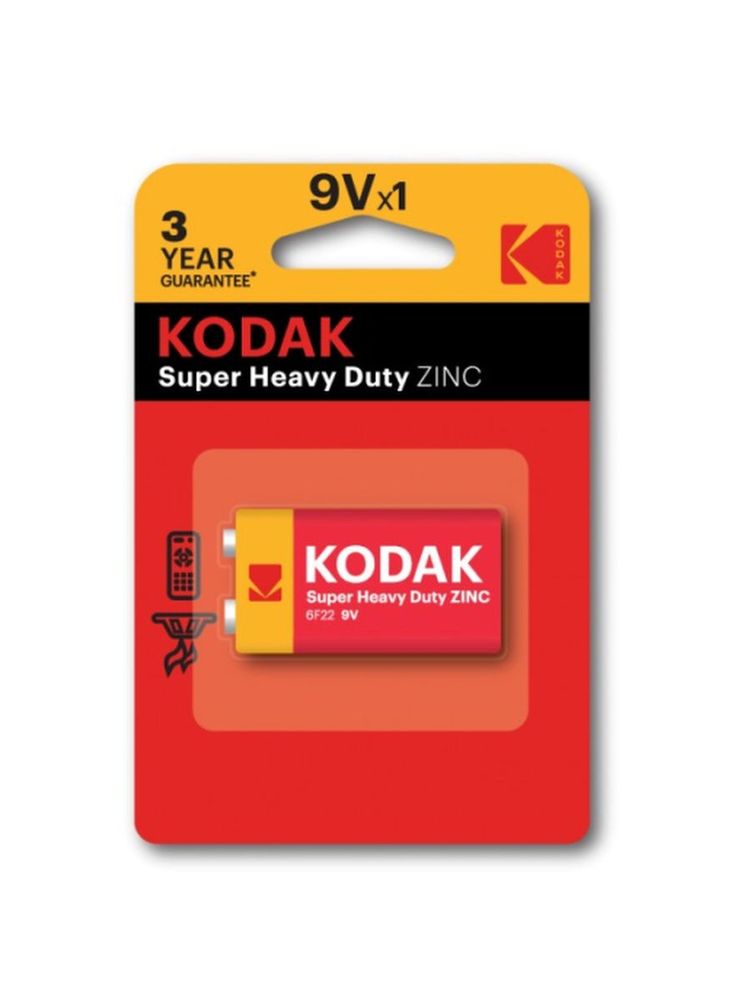 Солевая батарейка Kodak 6F221