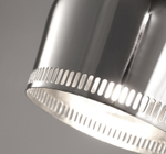 Pendant design lamp A330S Golden Bell by Artek (Silver)