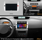 Магнитола для Citroen C4 2004-2011 - Carmedia OL-9932 IPS, Android 10, 8 ядер (TS18), 4G SIM-слот