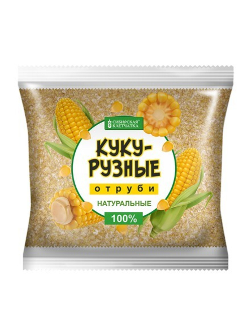 Сибирские отруби "Кукурузные" натуральные 180 г