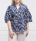 рубашка finire plus size Persona by Marina Rinaldi - темно-синий(1192112)