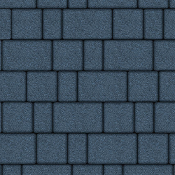 Тротуарная плитка СТАРЫЙ ГОРОД - Гранит Синий, комплект из 3 видов плит