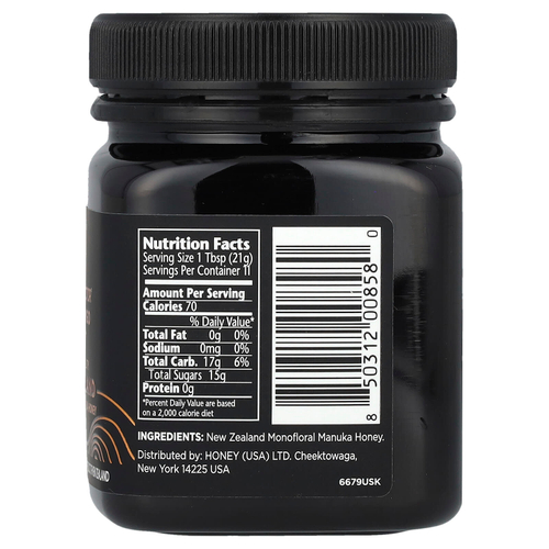 Manuka Doctor, монофлорный мед манука, MGO 625+, 250 г (8,75 унции)