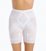 Корсетные панталоны сильной коррекции со вставкой на животе (Размер: 4X) (Цвет: белый)