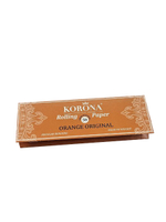 Бумага для сигарет блок "Korona" Orange Original 70мм 50л*50шт