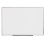 Доска магнитно-маркерная (100х150 см), алюминиевая рамка, ГАРАНТИЯ 10 ЛЕТ, РОССИЯ, BRAUBERG Стандарт, 235523