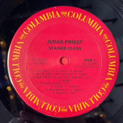 Винтажная виниловая пластинка LP Judas Priest Stained Class (USA 1980)