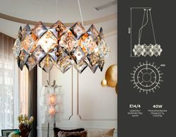 Ambrella Подвесная люстра с хрусталем Traditional TR5185