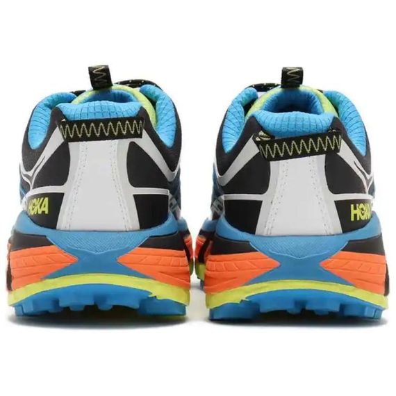 HOKA ONE ONE Mafate Three 2 Беговые кроссовки Низкие Черные, синие, оранжевые Унисекс