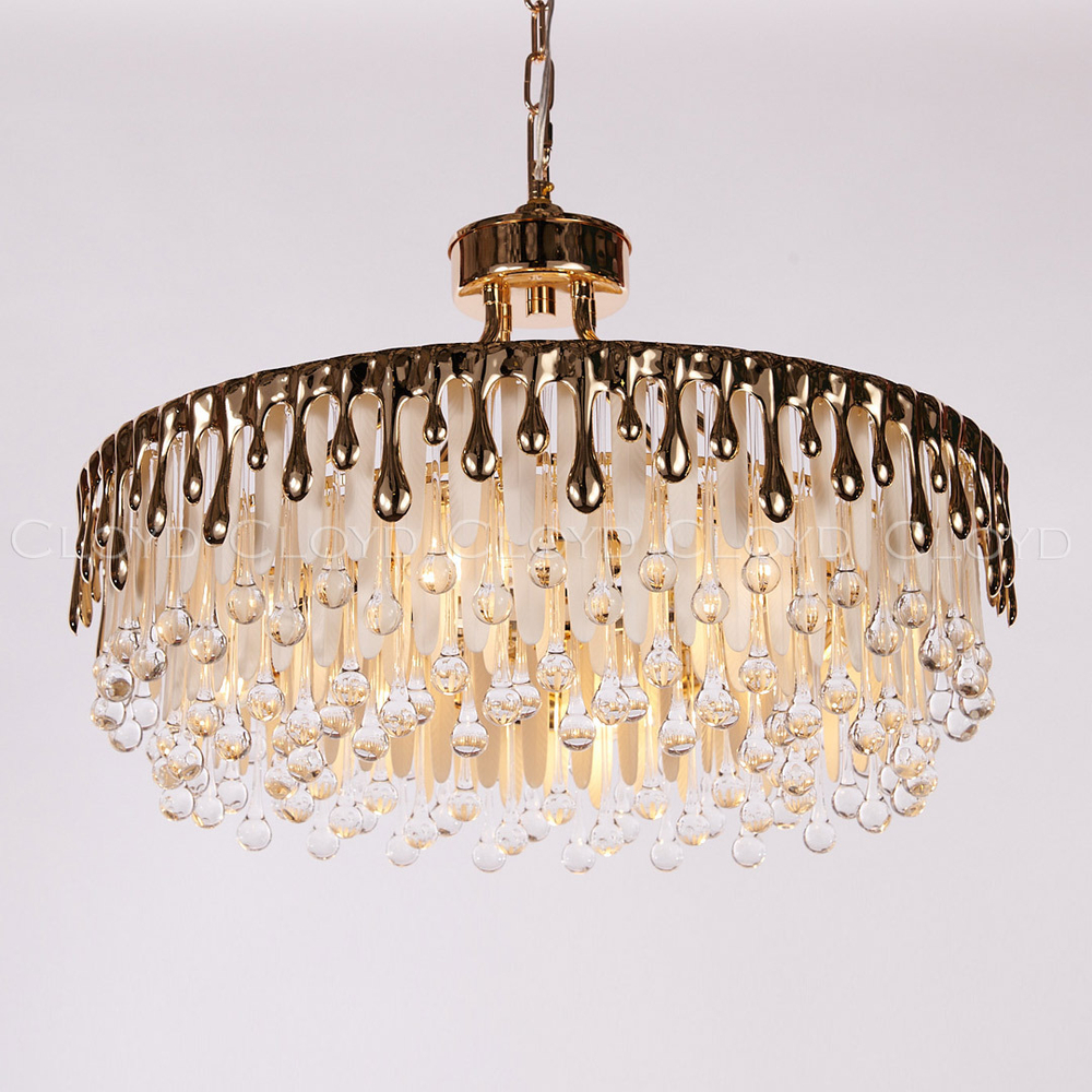 Люстра Cloyd CAPULETTI C8 / Ø60 см - золото (арт.11207)