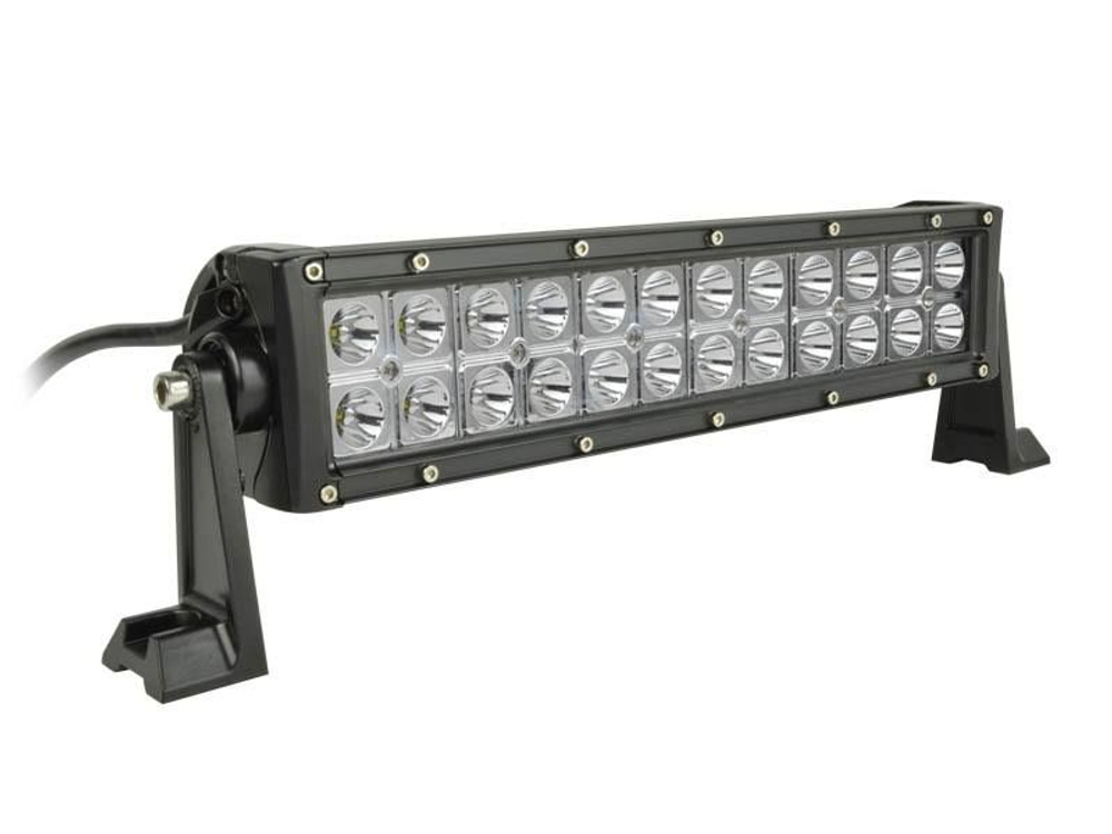 Светодиодная фара двухрядная 72 Вт (дальний+ближний) (10258805)