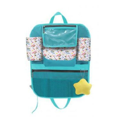 Сумка-органайзер для автомобильного кресла, голубой