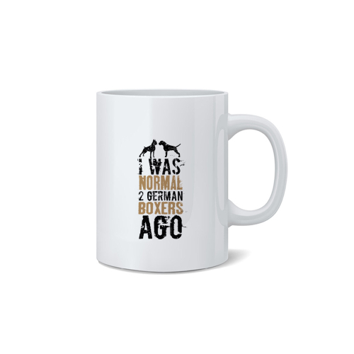 Кружка "2 Боксера назад"