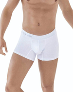Белые мужские трусы-боксеры Caribbean Boxer (Размер: S) (Цвет: белый)