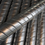 Воздуховод спирально-навивной 200 мм (1 метр)