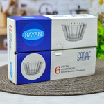 Набор солонок 6шт 30мл "Sadaf", RYG1063