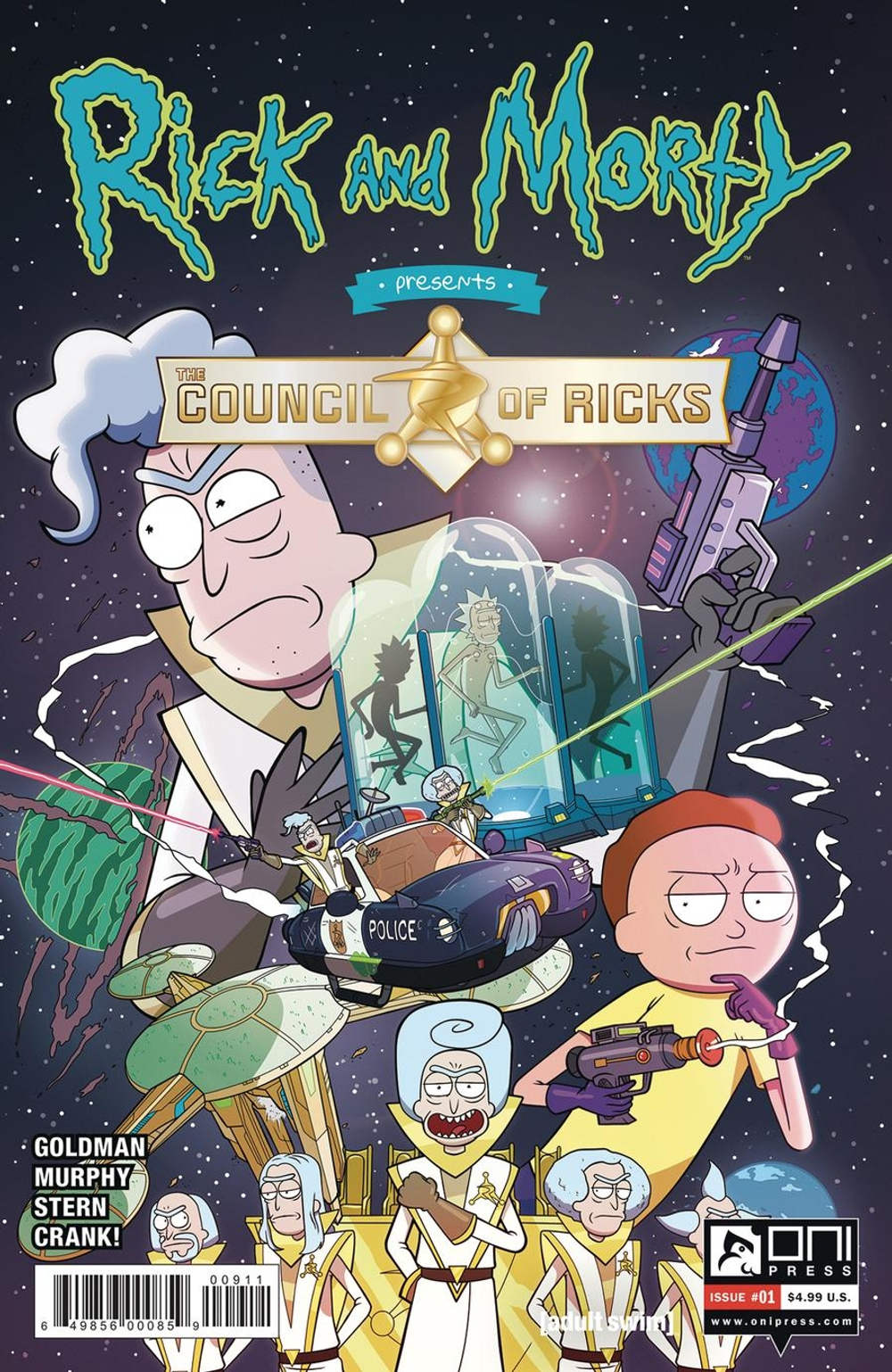 Rick And Morty Presents Council Of Ricks #1