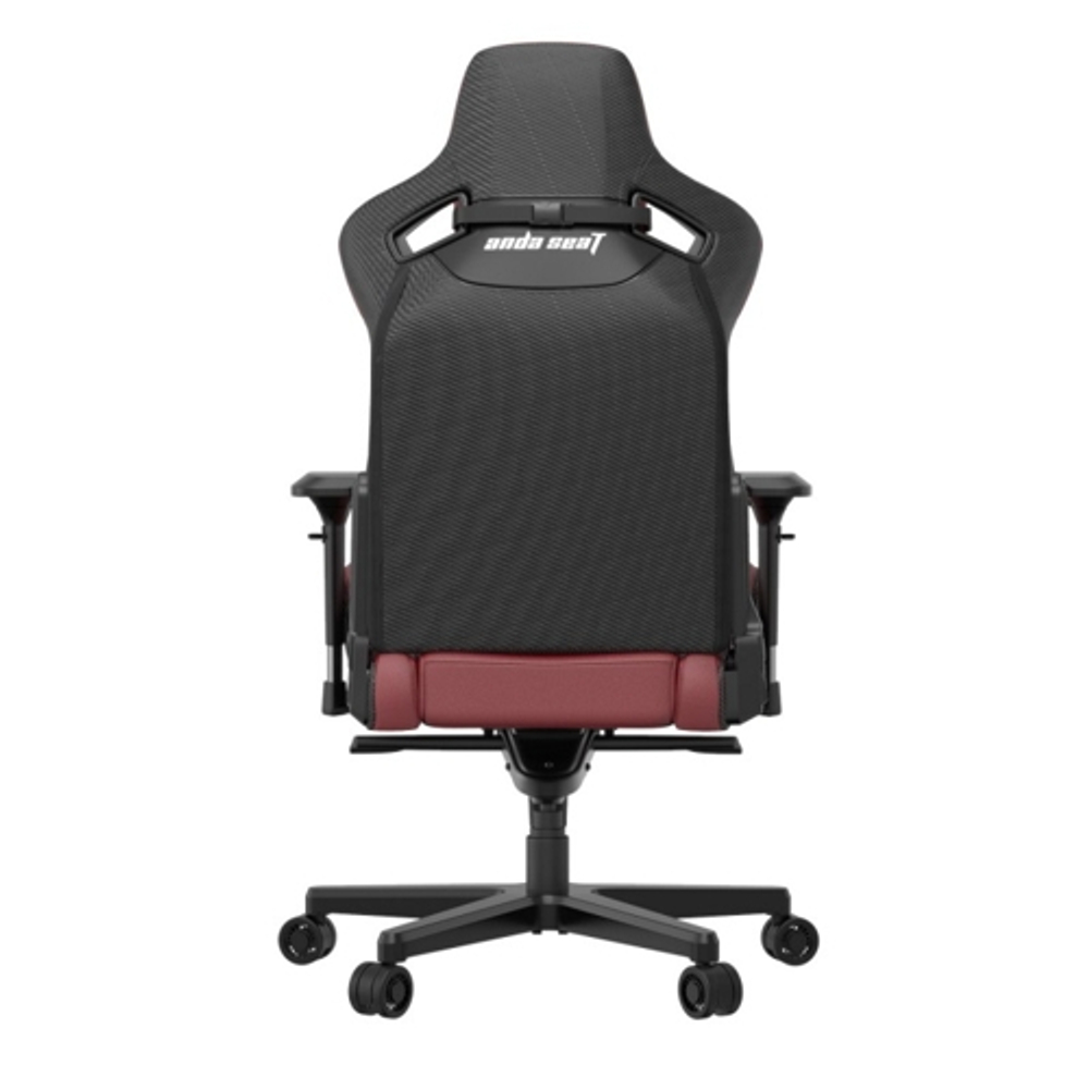 Кресло игровое Anda Seat Kaiser 2, Экокожа, Бордовый